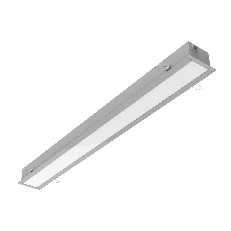 Картинка светодиодный светильник  VARTON G-LINE 36Вт 4000К серый 